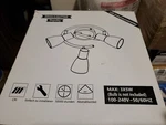 Dinglilighting Modern 3-LIGHT Round Flush Mount Ceiling. Fixed Price $44.20.