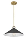 Lark Milo 84437LCB-BK Pendant Light Lacquered Brass With Black. Fixed Price $89.00.