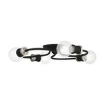 Livex Bromley Light Large Flush Mount, Black/brushed Nickel 46384-04. Fixed Price $169.96.