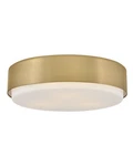 Hinkley Lighting 30075 Cedric 18"W Flush Mount Drum - Brass. Fixed Price $424.15.