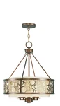Livex Lighting 8675-64 Avalon Chandelier Palacial Bronze With Gilded Accents. Fixed Price $639.97.