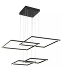 Access Lighting 63968LEDD Squared 4 31"W Chandelier - Black. Fixed Price $295.00.