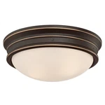 Westinghouse 6370600 Meadowbrook 2 Light 13"W Led Flush Mount - Oil Rubbed. Fixed Price $47.38.