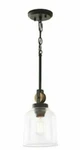 Home Decorators Collection 16889 1-LIGHT Antique Mini Pendant. Fixed Price $47.40.