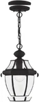 Livex Lighting 2152-04 Monterey 1-LIGHT 8.5"L 8.5"W 12.75"H, Black. Fixed Price $130.20.