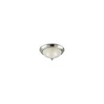 Westinghouse 64305 Ceiling Light Fixture, Brushed Nickel & Frosted Swirl Glass,. Fixed Price $49.22.