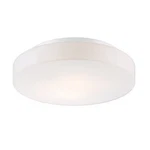 White Two Light Flushmount From The Ramata Collection. Fixed Price $136.00.