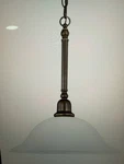 Sea Gull Lighting Sussex Heirloom Bronze Single Pendant Nos 66060-782. Fixed Price $43.50.