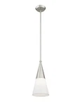 Livex Lighting 40686 Nickel Stockholm Single 7"W Mini Pendant. Fixed Price $49.99.