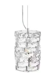 Home Decorators Keighley 1-LIGHT Chrome And Crystal Mini Pendant Fixture. Fixed Price $55.99.