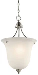Kichler 42882NI Nicholson Foyer Chain Hung Brushed Nickel. Fixed Price $269.97.