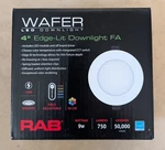 Rab WFR4R99FA120WS Led Downlight Fixture, Adjustable Color Temp, 120V, 4-INCH,. Fixed Price $14.99.