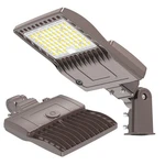 Kukupoo 200W Led Parking Lot Lights Commercial Outdoor Shoebox Street Pole Lamp. Fixed Price $120.44.