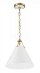 New Crystorama XAV-B8301- Vg Xavier Pendant, 3-LIGHT Vibrant Gold (open Box). Fixed Price $124.99.