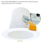 Halo Cez In. White Recessed Light Ez-trim Shallow Canless E26 Lamp-based 4-PK. Fixed Price $45.00.