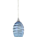 Atlas Lighting & Home CL11707-BL Vines Mini Pendant Satin Nickel. Fixed Price $198.00.