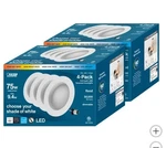 8-PACK Feit Electric Dimmable Recessed Led Retrofit Kit 5-6" 75W Replacement. Fixed Price $50.00.
