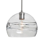 Besa Lighting Spirit Cord Pendant, Nickelclear 1JT-SPIR10CL-SN. Fixed Price $441.00.
