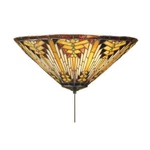 Meyda Lighting 17'W Nuevo Mission Flushmount, Beige Hag 59R Xag - 66678. Fixed Price $555.00.