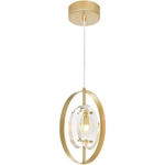 Cwi Lighting 1224P8-1-625 Open Box Iris Mini Pendant Brass. Fixed Price $79.00.