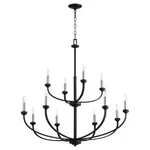 Reyes 12 Light 2-TIER Chandelier -traditional Installation. Fixed Price $756.00.