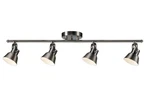Monteaux Lighting 33 In. Brushed Nickel Integrated Led Track Kit New. Fixed Price $67.99.