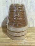Pottery Barn Chandelier Sconce Clip Gold Beaded Shade Lot Of 3. Fixed Price $42.00.