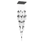 Avenue Original Glacier 41LT 174" Pendant, Black/bubble HF1903-41-GL-BK. Fixed Price $6391.00.