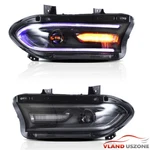 2X Front Rgb Led Halo Lights Kit For 2015-2023 Dodge Charger Projector Headlight. Fixed Price $474.99.