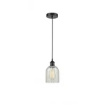 Innovations Edison Caledonia 1-LT Mini Pendant, Bk/mouchette 616-1P-BK-G2511. Fixed Price $143.00.