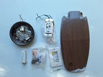 Hampton Bay Moresco 32 Oil Rubbed Bronze Finish Parts Only 1000553657. Fixed Price $15.99.