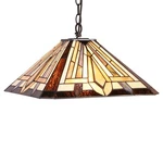 Radiance Goods Mission-style 2 Light Inverted Ceiling Pendant 16" Shade. Fixed Price $130.18.