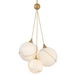 Hinkley Lighting 30304 Skye 18"W Multi Pendant - Heritage Brass /. Fixed Price $779.00.