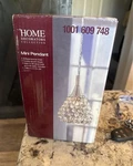 Home Decorators Collection Mini Pendant Crystal Accent Shade Antique Bronze. Fixed Price $75.00.
