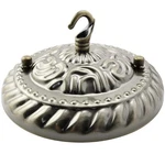 Zyamy Ceiling Light Plate Lamp Base With Opening Hook And Embossed Bronze. Fixed Price $14.76.