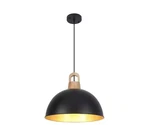 Lwytjo Madison 60W 1-LIGHT Black Dome Pendant Metal Shade No Bulbs. Fixed Price $31.43.