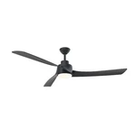 Minka Ormond 60" Ceiling Fan, Coal Finish, 3 Blades, Led Light, Remote Control. Fixed Price $179.99.