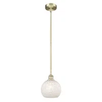 Innovations Whm 1LT 8" Stem Mini Pendant, 616-1S-AB-G1216-8WM. Fixed Price $220.00.