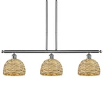 Innovations Lighting 516-3I-11-36 Woven Rattan Linear Polished Chrome /. Fixed Price $657.80.