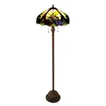 Chloe Lighting Liaison Tiffany-style 2 Victorian Floor Lamp 18" Shade. Fixed Price $223.28.