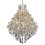 Elegant M Theresa 49-LT 46" Royal Cut Chandelier, Gold/clear 2801G46G-RC. Fixed Price $5626.00.