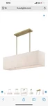 Livex Lighting 41156-01 Summit Linear Chandelier Transitional Style. Fixed Price $300.00.