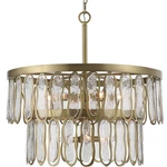 Uttermost 21586 Aurelie 9 Light 28 Inch Antique Brass Pendant Ceiling. Fixed Price $1164.00.