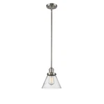 Innovations Light Large Cone Mini Pendant Brushed Satin Nickel 201S-SN-G4. Fixed Price $231.00.