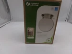 Lithonia Lighting Globe Model No 11981 Bnp Polished Brushed Nickel Finish. Fixed Price $25.00.