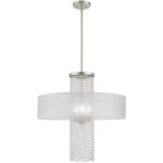 Livex Lighting 41122-91 Bella Vista Chandelier Brushed Nickel. Fixed Price $249.99.