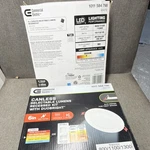 Commercial Electric Led Recessed Kit Duobright 6IN White Selectable Lumens 92290. Fixed Price $29.17.
