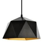 Elegant Lighting LDPD2079 Arden 10-3/16"W Pendant Black. Fixed Price $74.00.