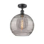 Innovations Lighting 516-1C-15-12 Athens Semi-flush Deco Black. Fixed Price $288.20.
