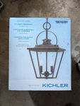 Kichler Arena Cove 2-LIGHT Pendant Olde Bronze Finish. Fixed Price $75.00.